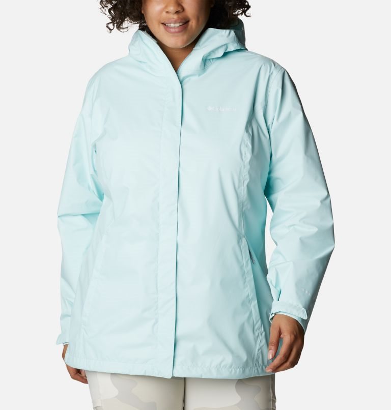 Jacheta Columbia Arcadia II Dama Turcoaz | Plus Size LSMQ0Z98A